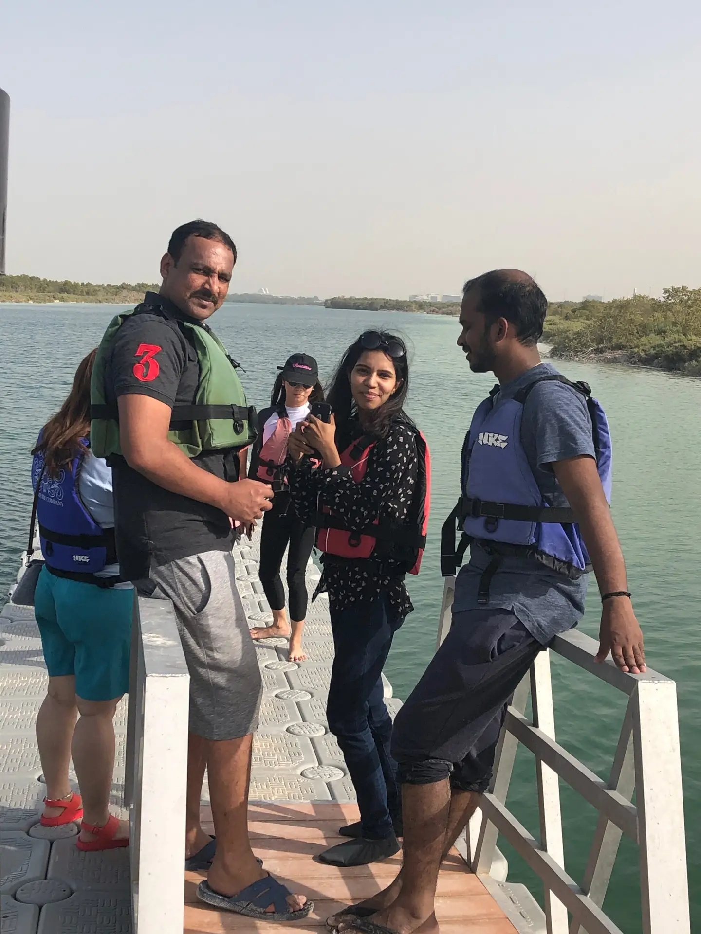 canoeing team building in Abu Dhabi