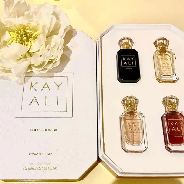 Kayali luxury perfume range miniatures