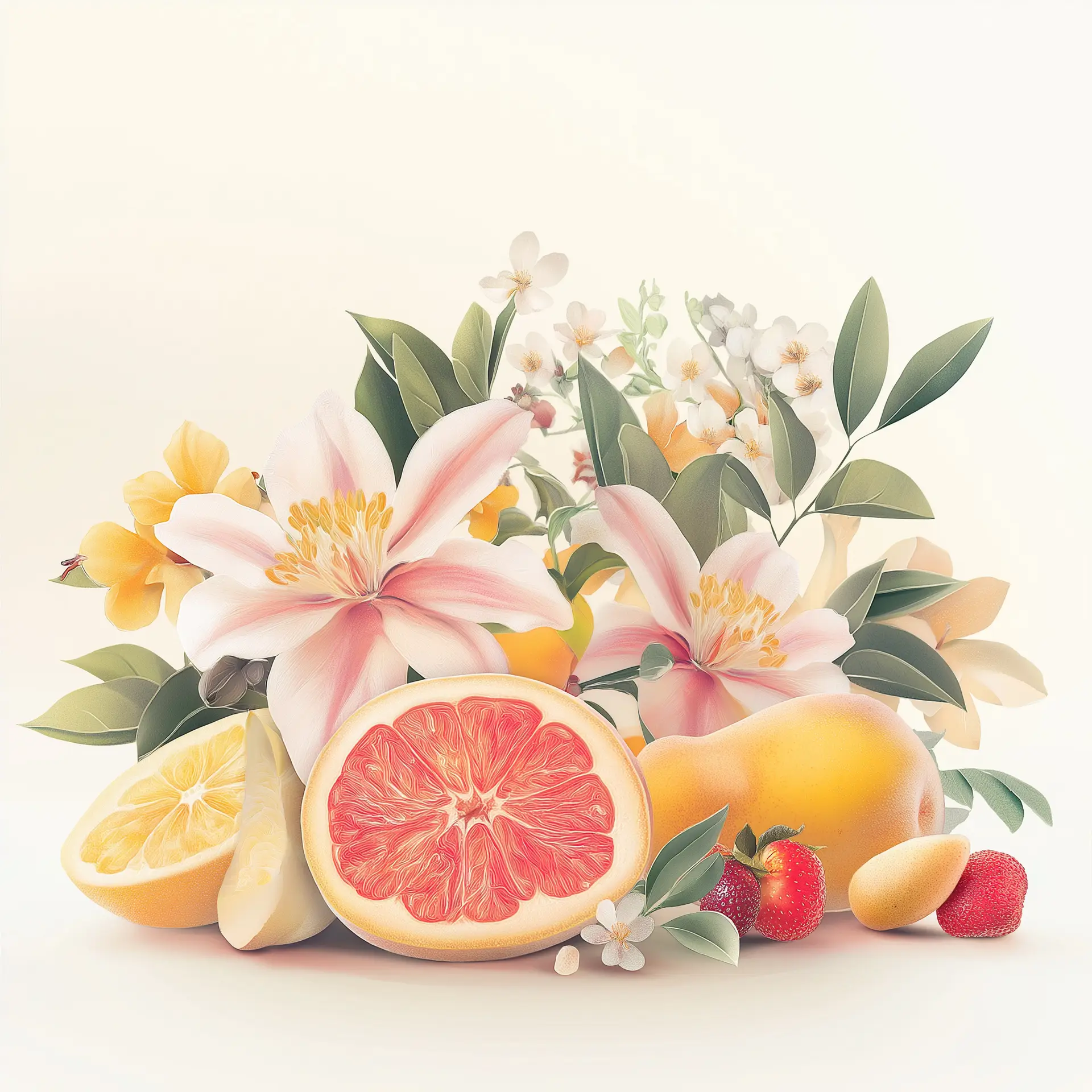 citrus and floral ingredients for perfumery