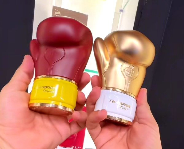 boxing themed perfume by fragrance world