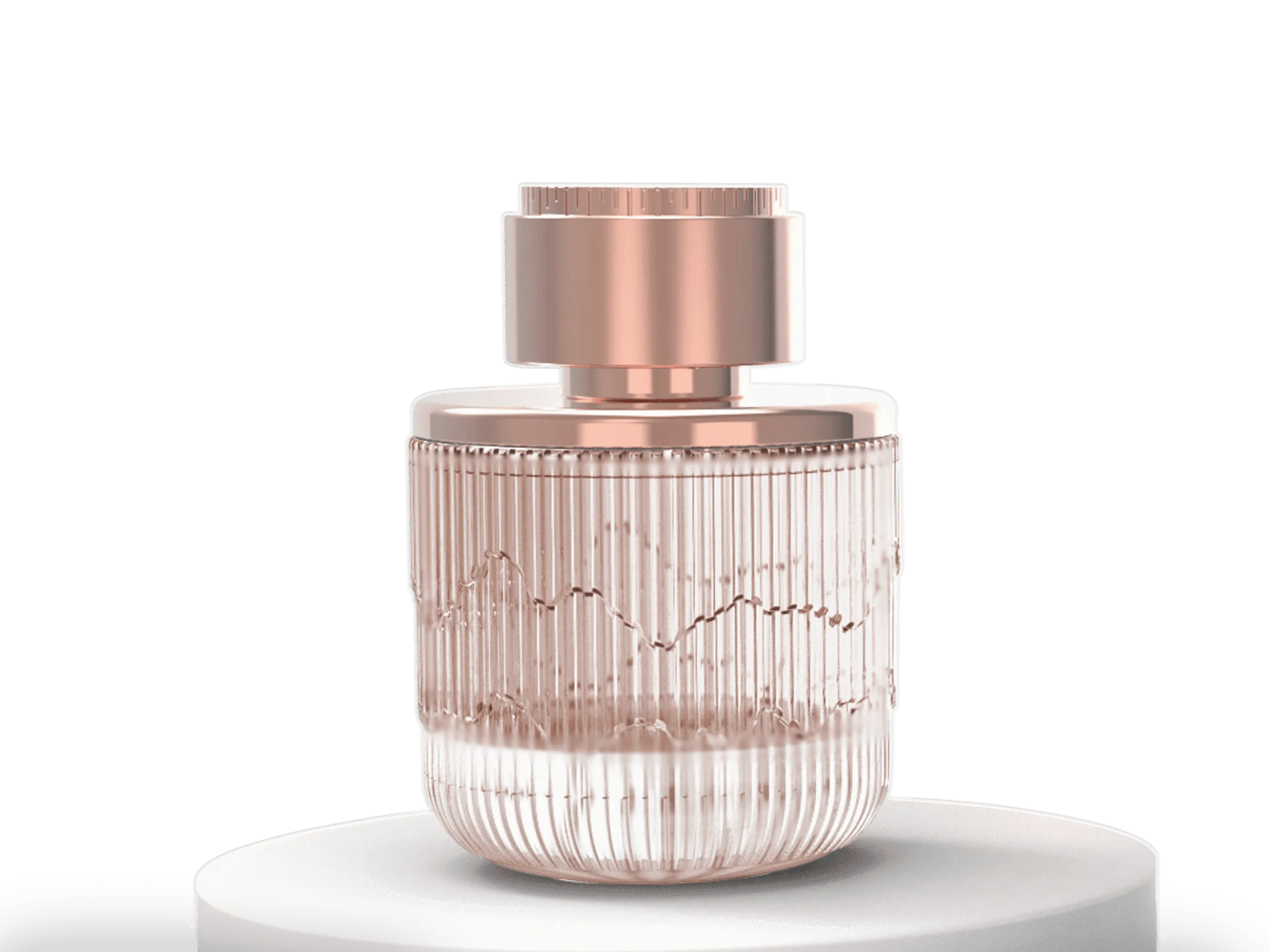 perfume bottle with a distinctive design