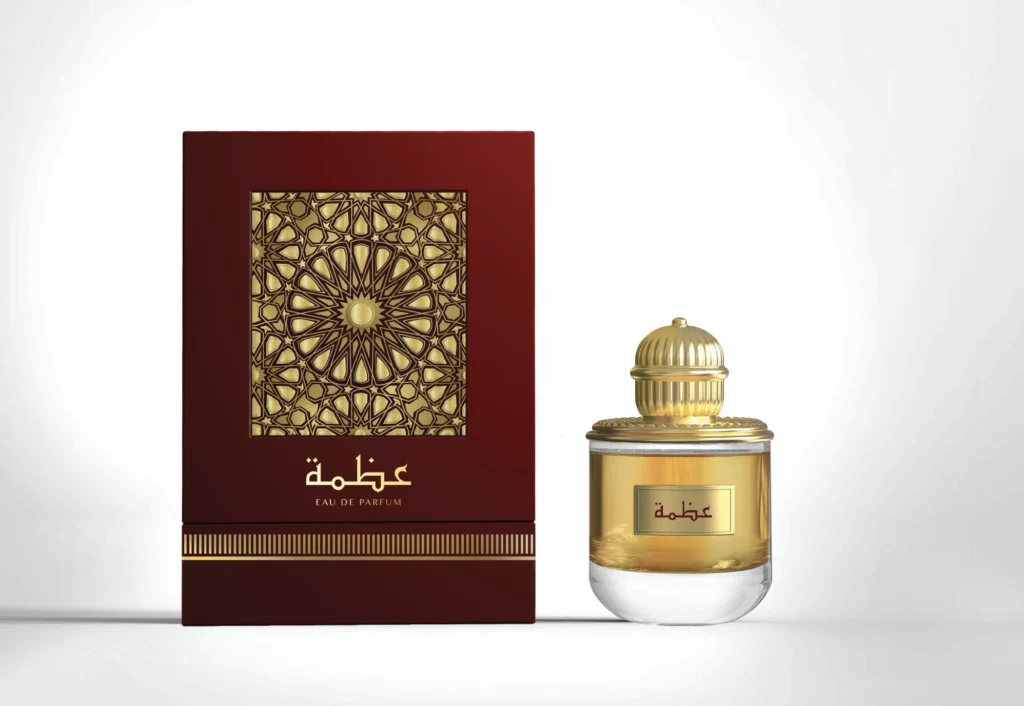 Azhama perfume design by Anisha Agency
