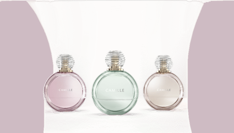 Camille Perfume Bottle design by anisha international