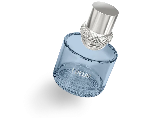 Lueur perfume bottle designed by anisha international