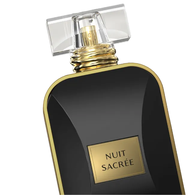 Nuit Sacree Perfume bottle design by anisha international
