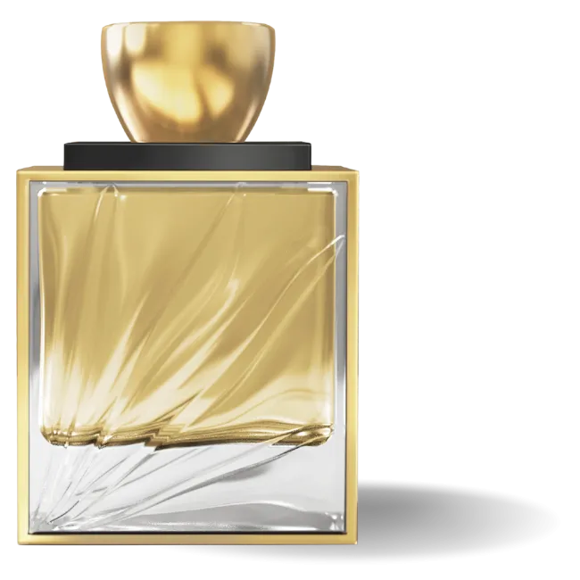 Crescent Perfume Bottle design by anisha international