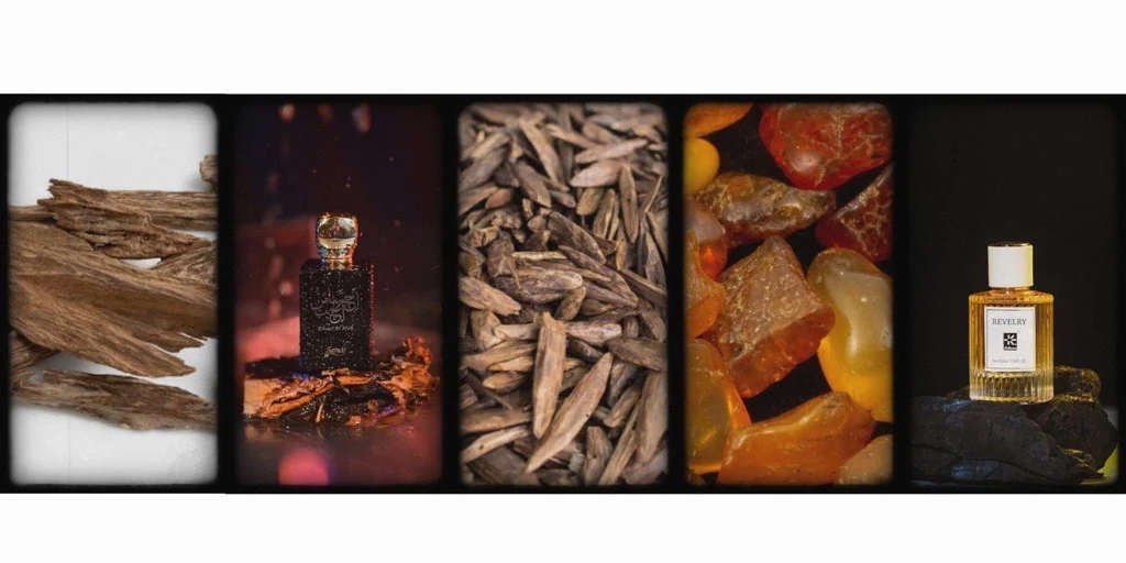 Luxury oud perfume bottle from an Emirati niche house
