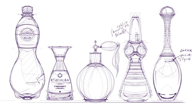 Perfume packaging design in Dubai