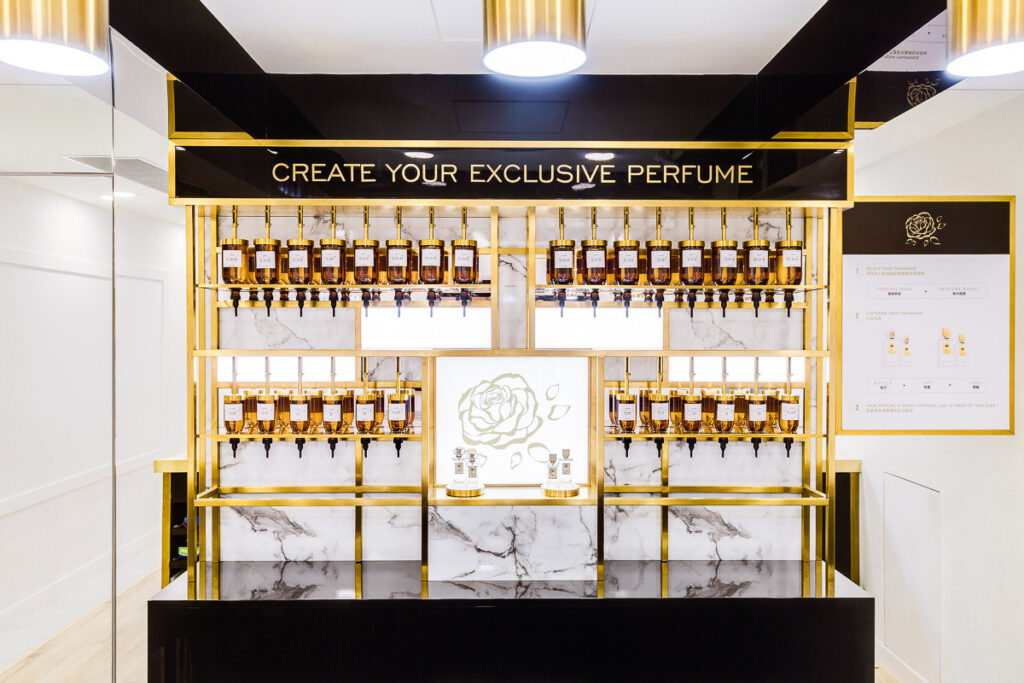 parisine customisation of perfume