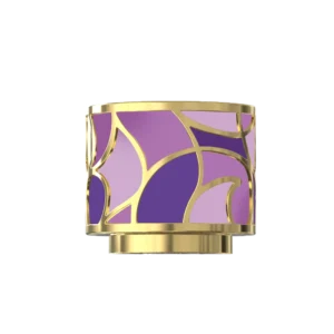 Belle enamel zamac perfume cap