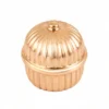 Azhama gold perfume cap view from above