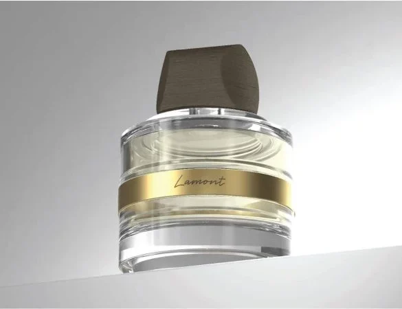 anisha perfume design bottle from below