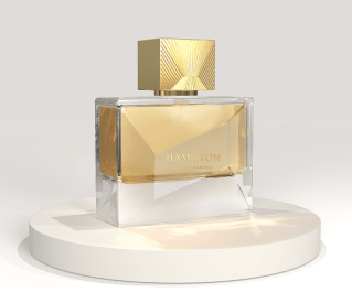 Hamilton Eau de perfume bottle