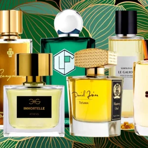 A range of luxury niche perfumes