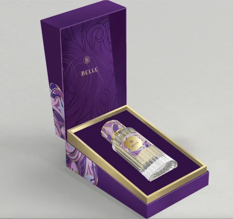 belle luxury perfume box design by anisha international