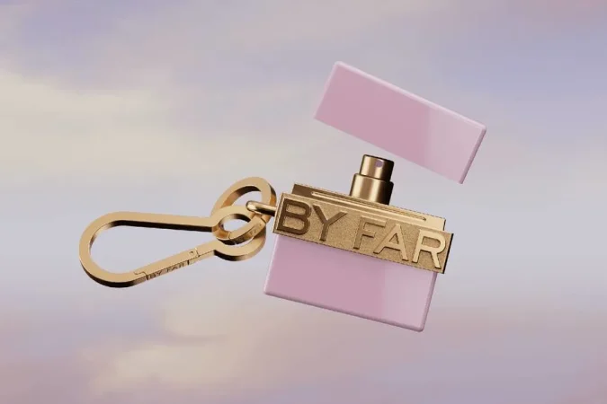 byfar-hanging perfume in Stylish Fragrance Packaging