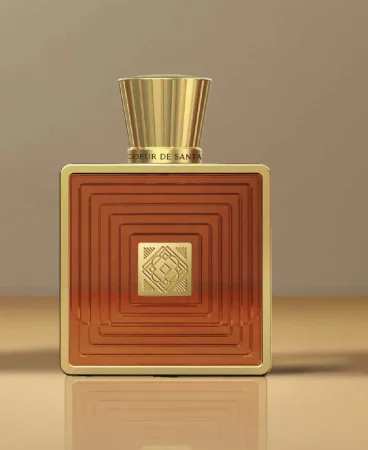 coeur de santal perfume bottle design