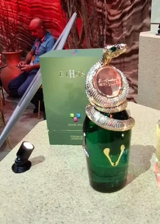 Ethos perfume a snake themed product by French avenue