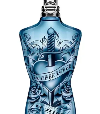 Luxury perfume bottle with laser etching on recycled glass