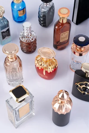 Perfume bottles by best perfume design agency in UAE