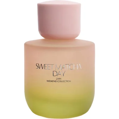 sweet matcha day two tone perfume bottle decoration by Zara